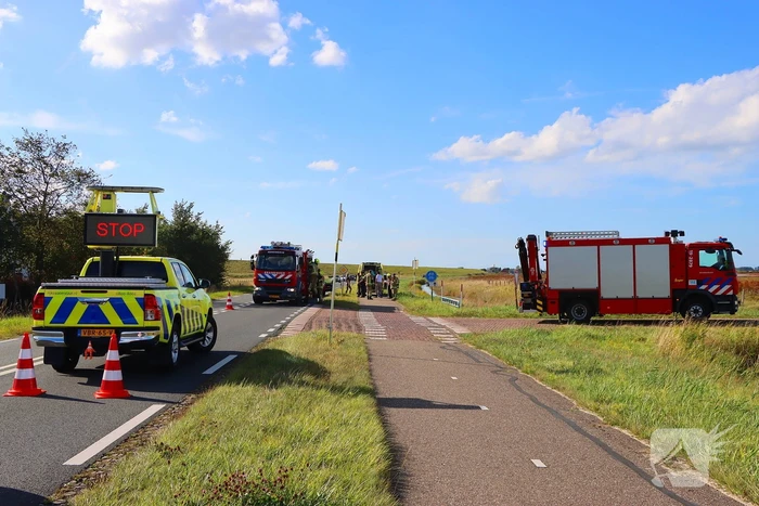 Gewonde bij kettingbotsing