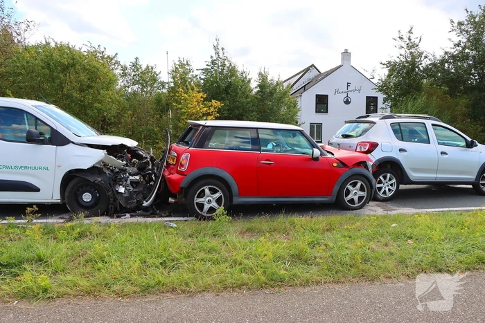 Gewonde bij kettingbotsing