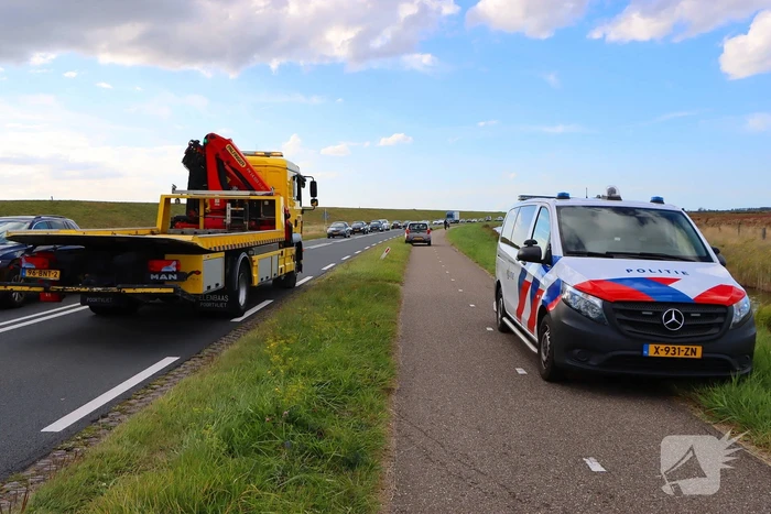 Gewonde bij kettingbotsing