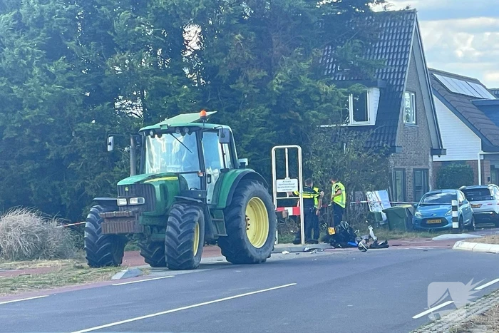 Scooterrijder zwaargewond bij botsing