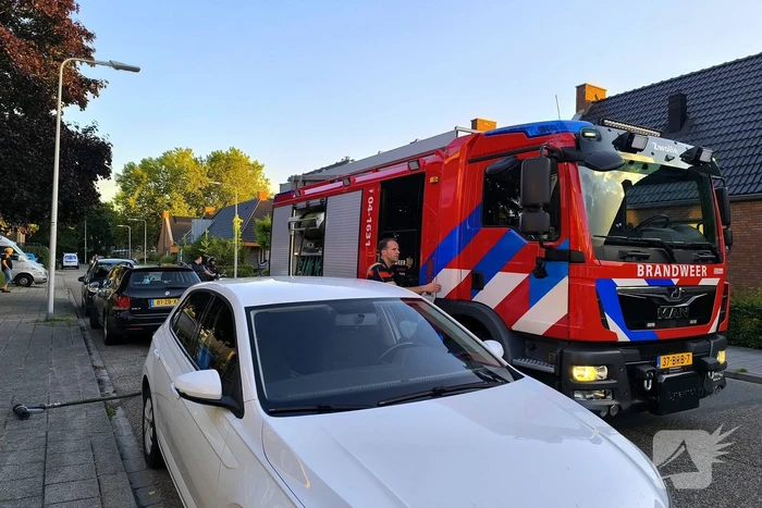 Brandweer ventileert woning na aanbranden broodjes