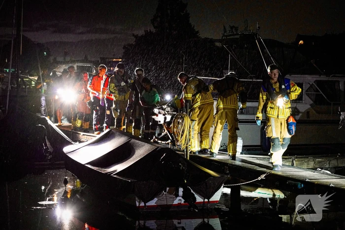 Reddingsactie na ongeluk op boot