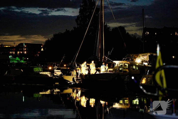Reddingsactie na ongeluk op boot