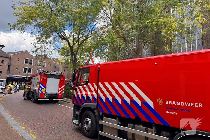 Kerkbrand snel opgeschaald