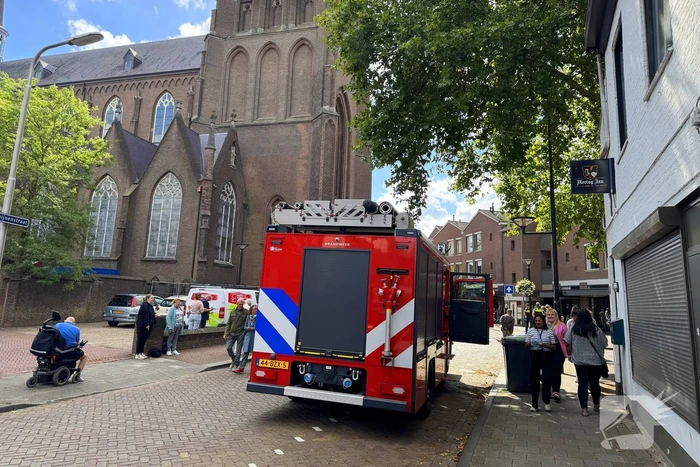 Kerkbrand snel opgeschaald