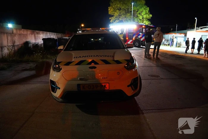 Honderden mensen geëvacueerd door telefoonbrand