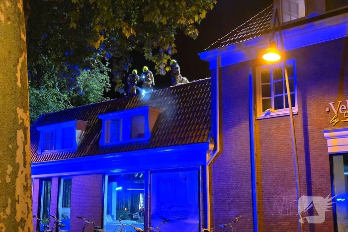 Woningen ontruimd bij uitslaande brand