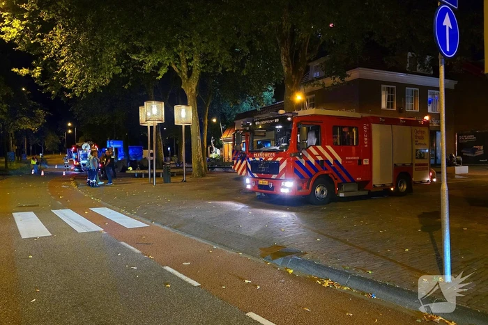 Woningen ontruimd bij uitslaande brand