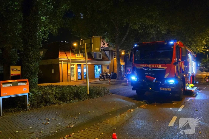 Woningen ontruimd bij uitslaande brand