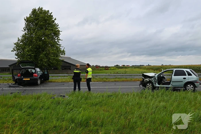 Ernstig ongeval leidt tot wegafsluiting