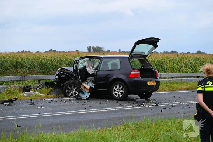Ernstig ongeval leidt tot wegafsluiting