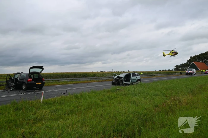 Ernstig ongeval leidt tot wegafsluiting