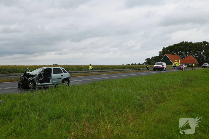 Ernstig ongeval leidt tot wegafsluiting