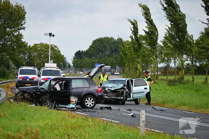 Ernstig ongeval leidt tot wegafsluiting