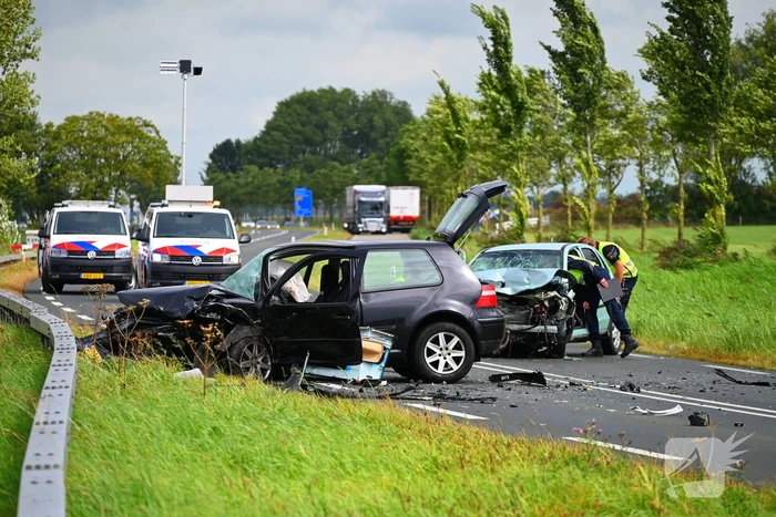 Ernstig ongeval leidt tot wegafsluiting