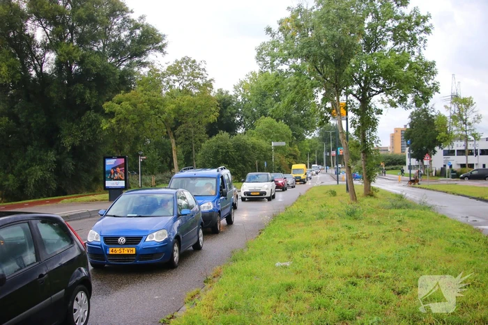 Kettingbotsing veroorzaakt verkeerschaos