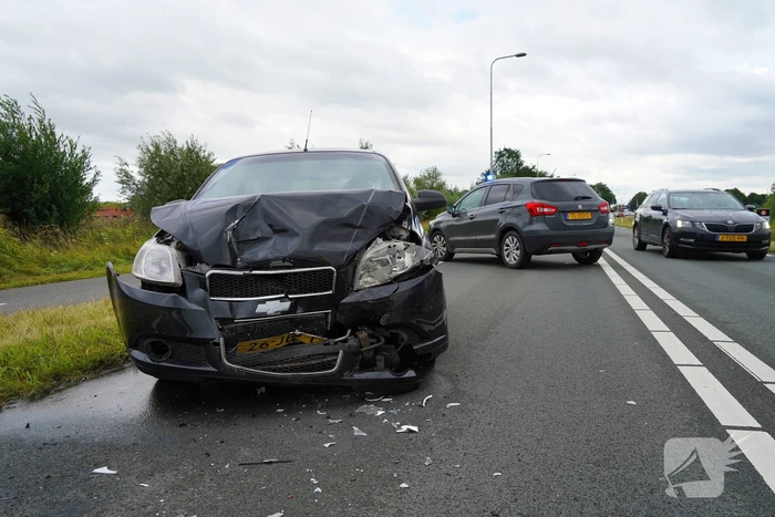 Meerdere voertuigen betrokken bij ongeval