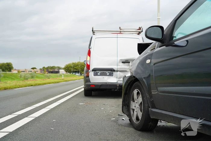 Meerdere voertuigen betrokken bij ongeval