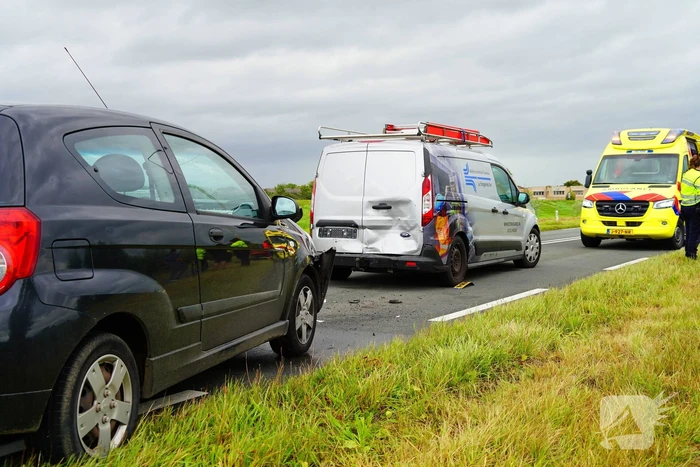 Meerdere voertuigen betrokken bij ongeval