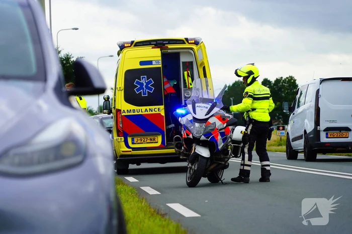 Meerdere voertuigen betrokken bij ongeval