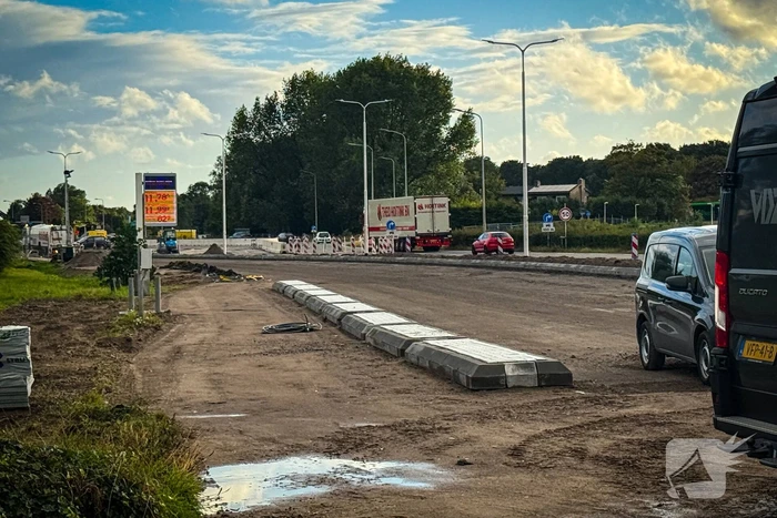 Omleiding door wegwerkzaamheden zorgt voor ongeval