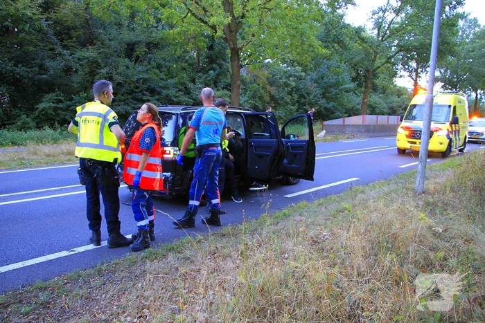 Gewonde bij aanrijding na verkeersruzie