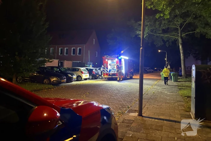Brandweer ingezet voor brand in bijgebouw