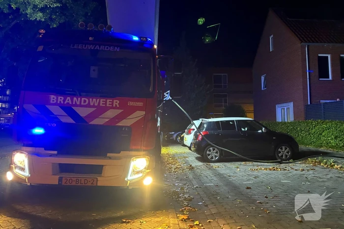 Brandweer ingezet voor brand in bijgebouw