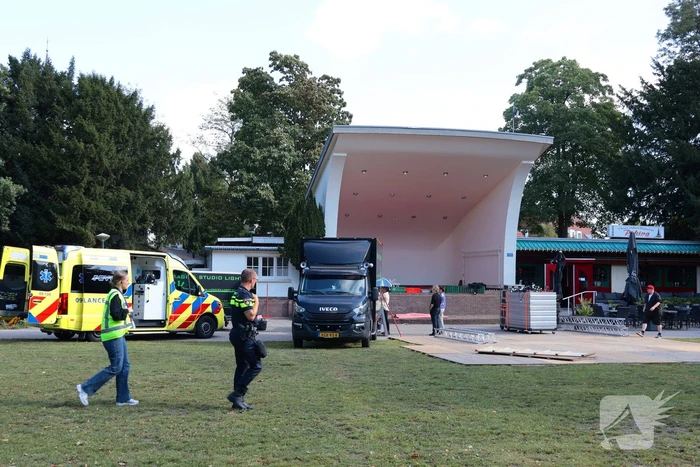 Gewonde bij incident tijdens festivalopbouw