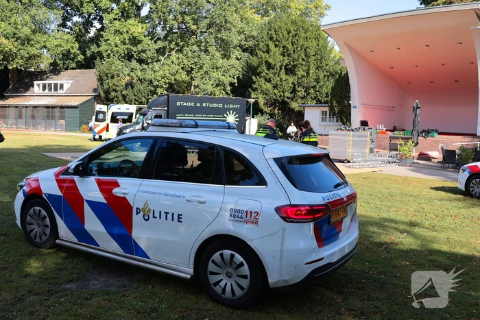 Gewonde bij incident tijdens festivalopbouw