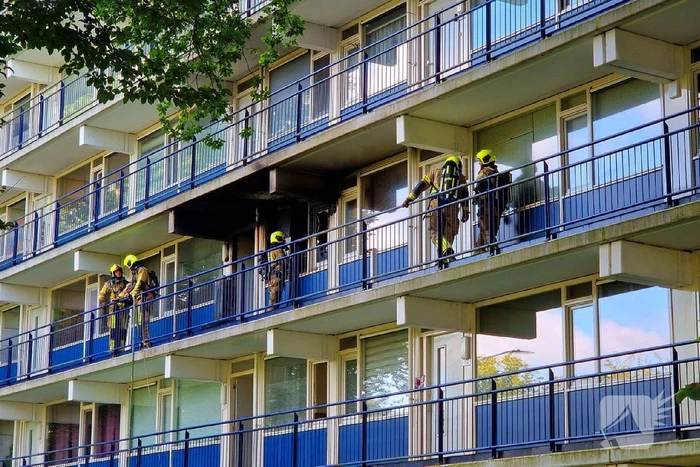 Gewonde bij uitslaande woningbrand