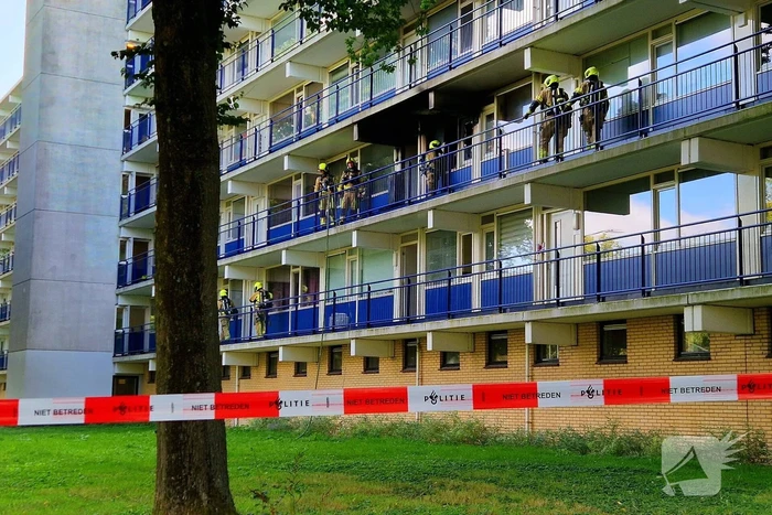 Gewonde bij uitslaande woningbrand