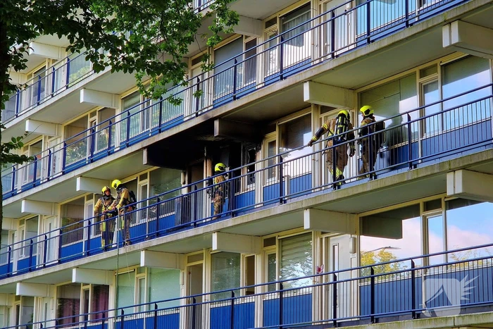 Gewonde bij uitslaande woningbrand