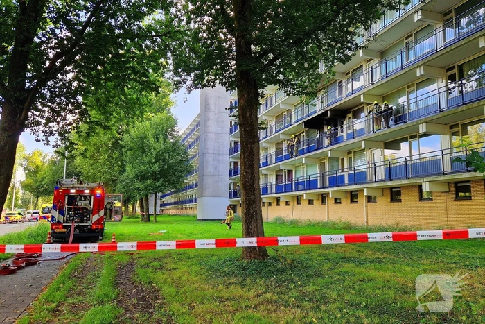 Gewonde bij uitslaande woningbrand