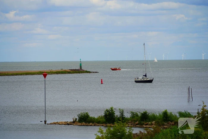 Reddingsdiensten in grootschalige inzet