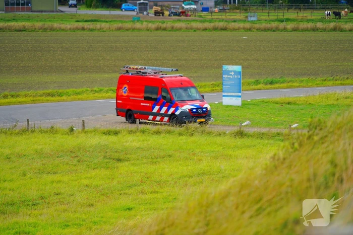 Reddingsdiensten in grootschalige inzet