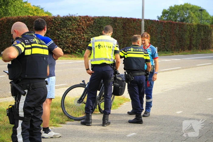 Fietser gewond bij aanrijding met auto