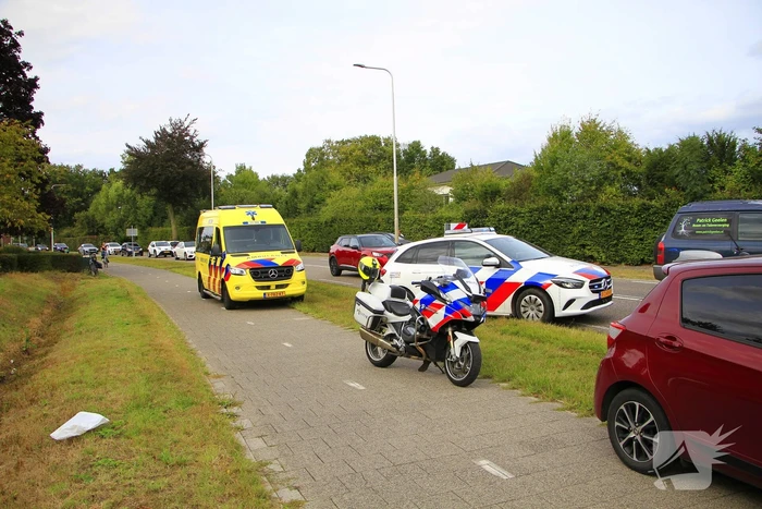 Fietser gewond bij aanrijding met auto