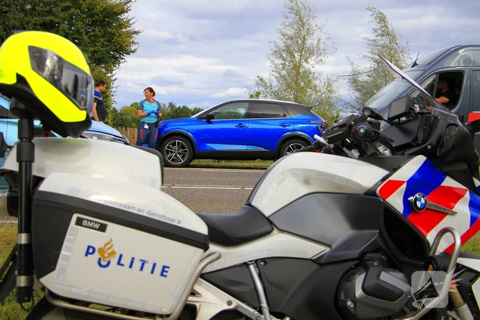 Fietser gewond bij aanrijding met auto