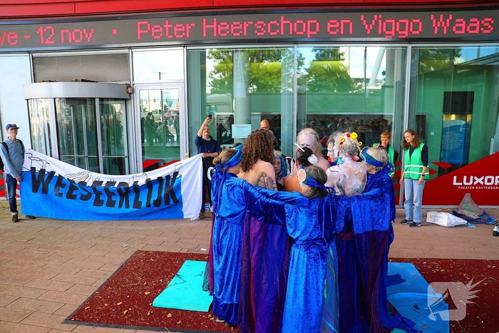 Demonstratie tijdens Wereldhavendagen