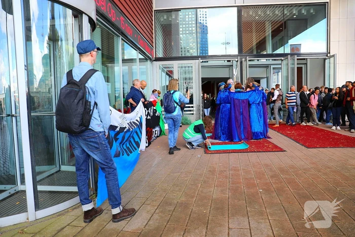 Demonstratie tijdens Wereldhavendagen