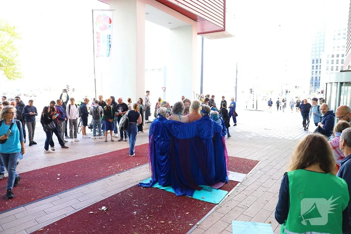Demonstratie tijdens Wereldhavendagen
