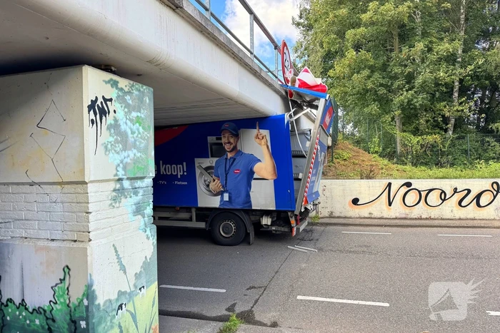 Aanrijding met spoorviaduct