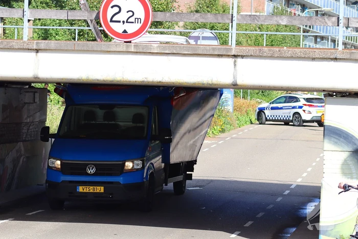 Aanrijding met spoorviaduct