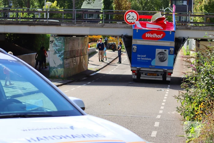 Aanrijding met spoorviaduct