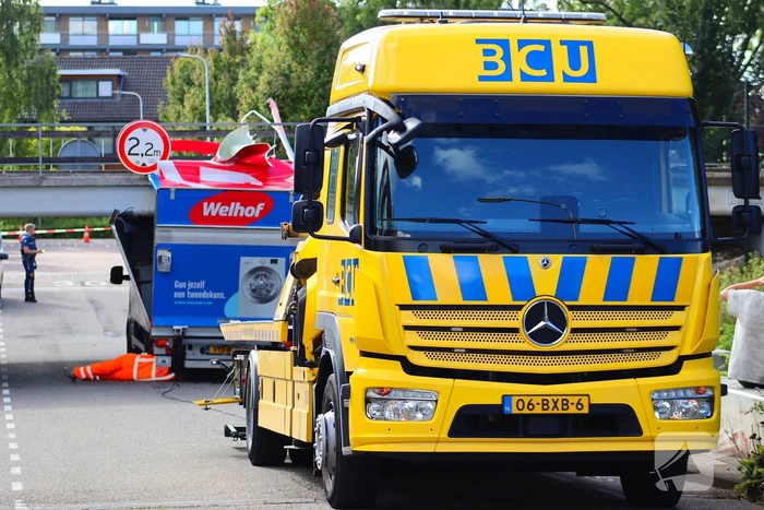Aanrijding met spoorviaduct