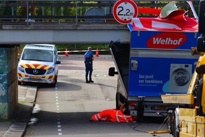 Aanrijding met spoorviaduct