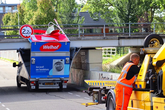 Aanrijding met spoorviaduct
