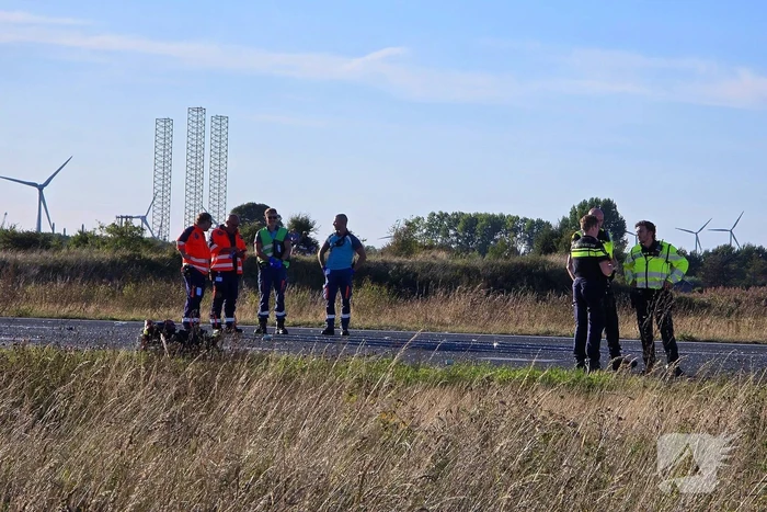 Zwaargewonden bij snelwegongeval