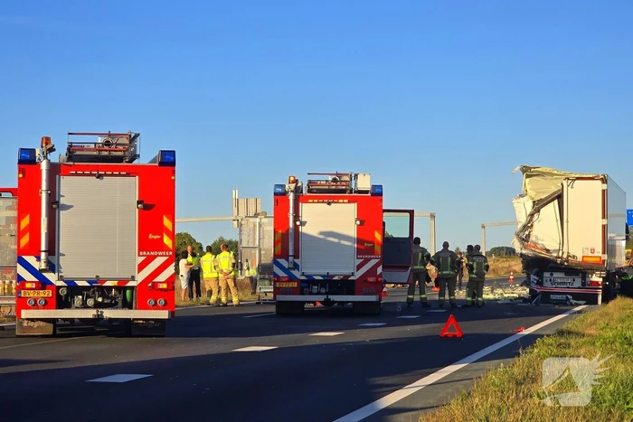 Zwaargewonden bij snelwegongeval